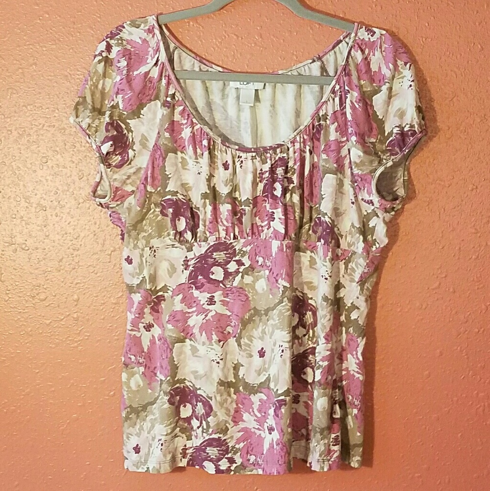 Empire Waist Floral Blouse